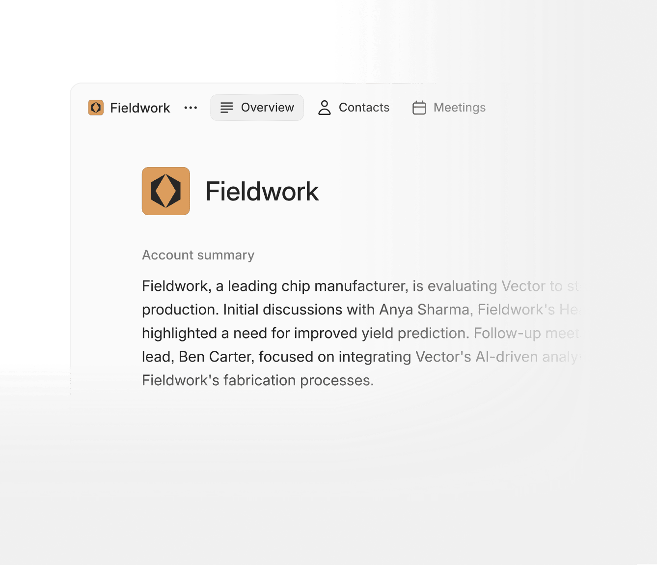 Nothing slips through the cracks