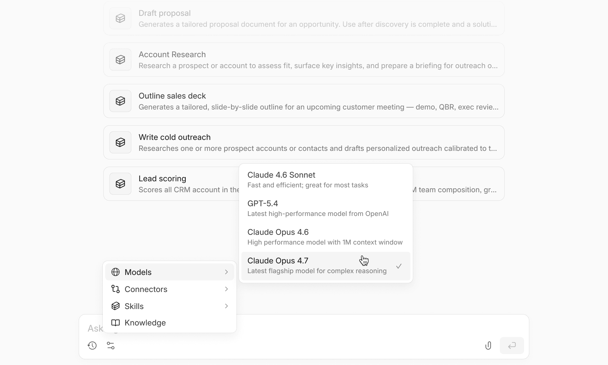 Lightfield Claude Opus 4.7